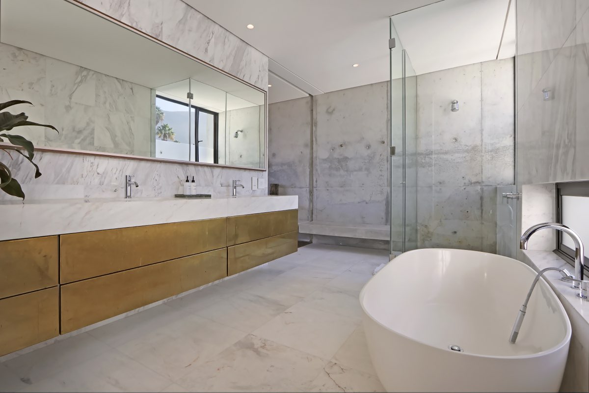 Master bedroom with en-suite visible